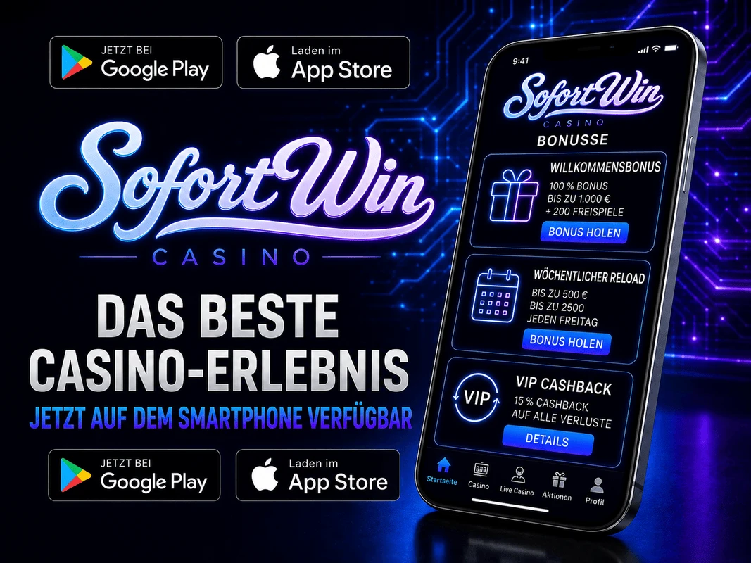 SofortWin Casino Mobile App